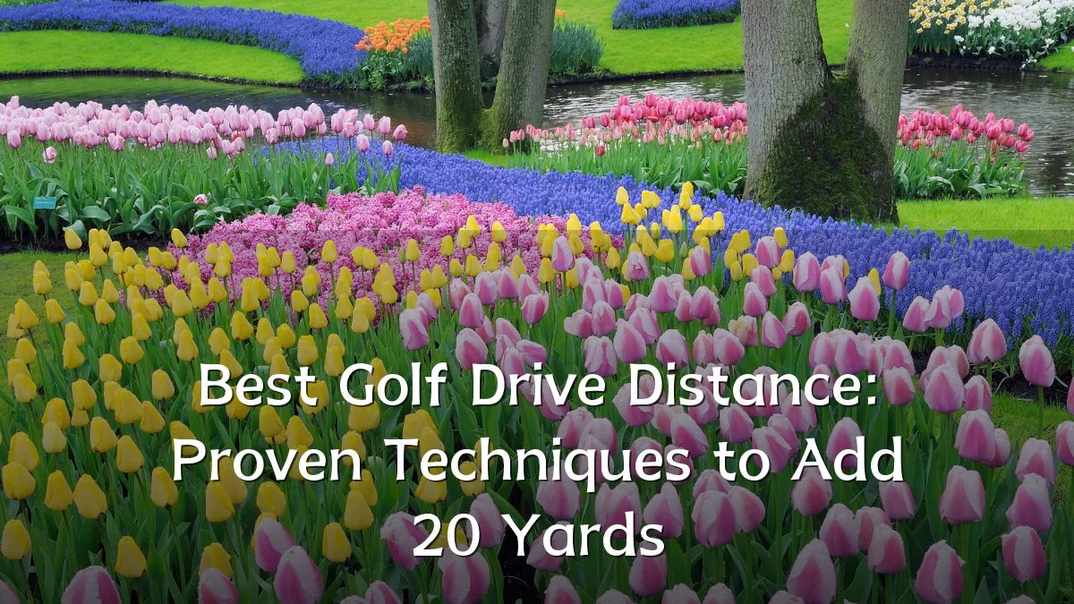 Best Golf Drive Distance: Proven Techniques to Add 20 Yards