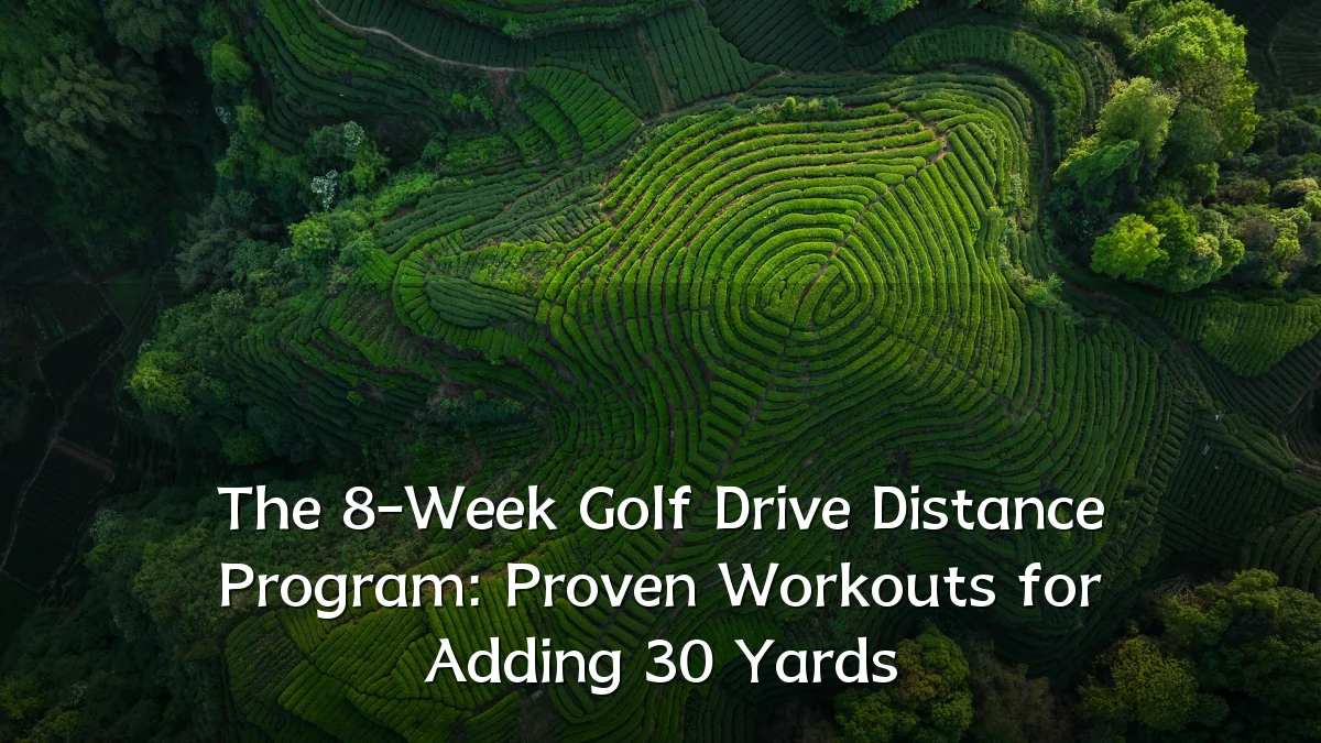 The 8-Week Golf Drive Distance Program: Proven Workouts for Adding 30 Yards