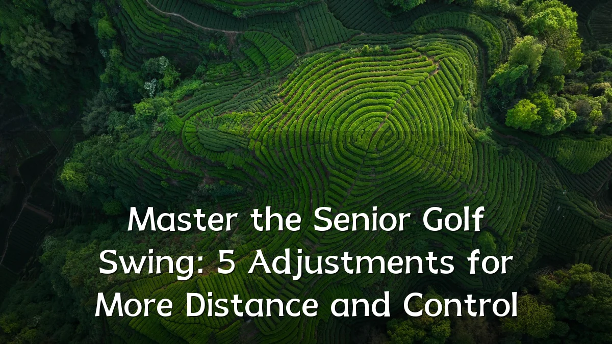 Master the Senior Golf Swing: 5 Adjustments for More Distance and Control