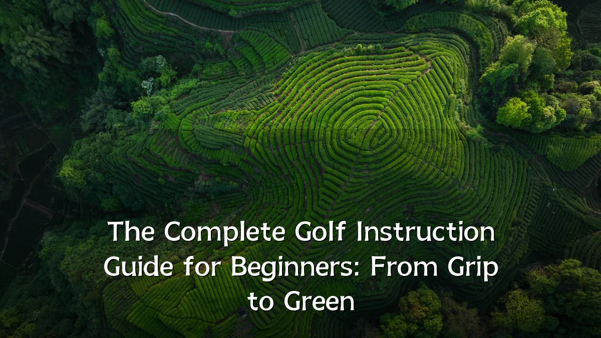 The Complete Golf Instruction Guide for Beginners: From Grip to Green