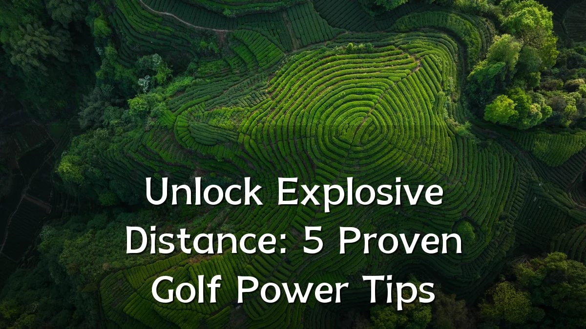 Unlock Explosive Distance: 5 Proven Golf Power Tips