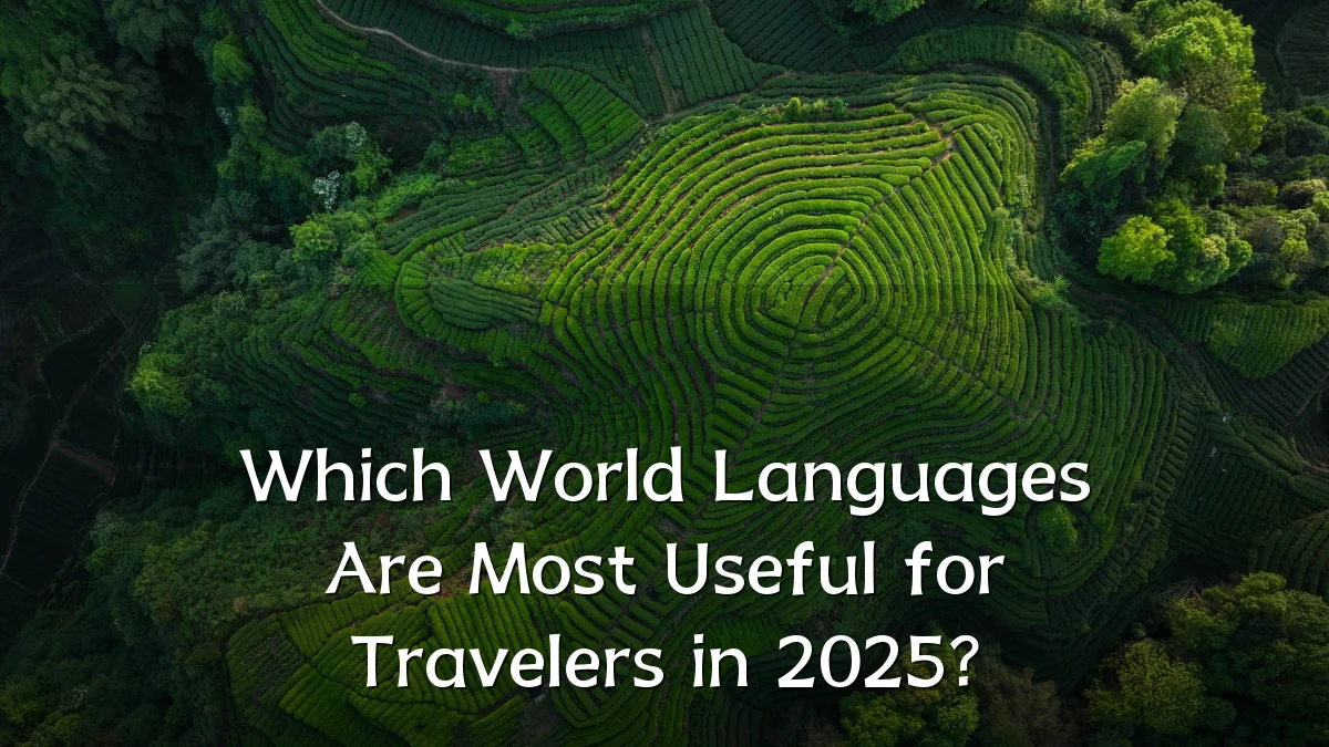 Which World Languages Are Most Useful for Travelers in 2025?